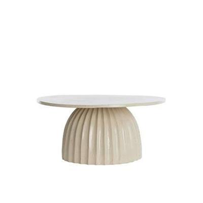 Light & Living Ronde Salontafel 'Veglia' 70cm, kleur Zand
