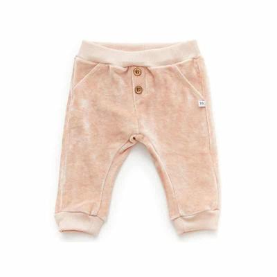 Bamboom broekje velvet roze-50-56