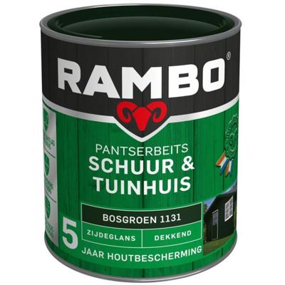 Pantserbeits schuur en tuinhuis zg dek 1131 0,75l Rambo - Rambo