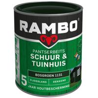 Pantserbeits schuur en tuinhuis zg dek 1131 0,75l Rambo - Rambo - thumbnail