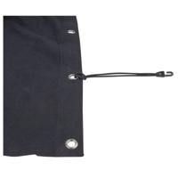 Showtec Backdrop zwart 3m x 3.5m - thumbnail