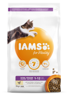 Iams Kitten kattenvoer met verse kip 3 kg - thumbnail