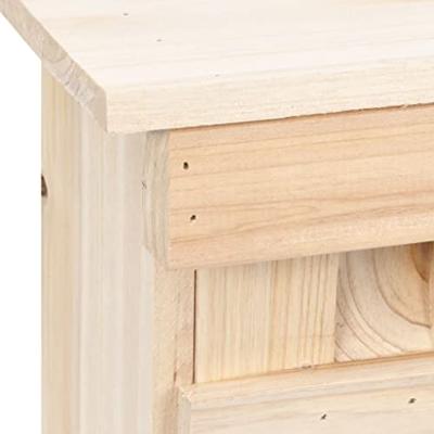 VidaXL Mussenhuis met 5 kamers 68x15x21 cm vurenhout