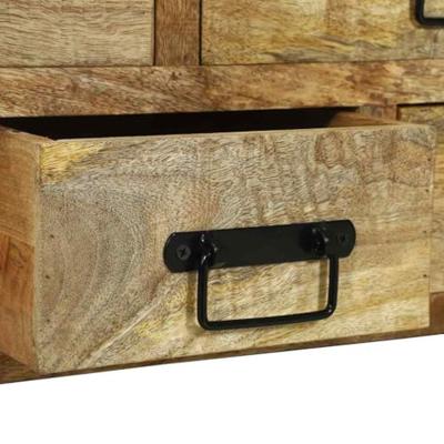 Salontafel Bruin 90 x 50 x 38 cm Massief ruw mangohout