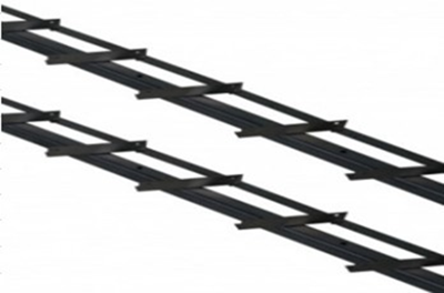 Waelbers Fence Shutter/Lamellen 165 cm RVS, zwart TXT gecoat - 1 Stuk(s) - 670438.99