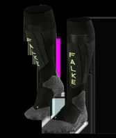 Falke SK5 Expert Men Skisok Heren Black-Lightning 42-43 - thumbnail