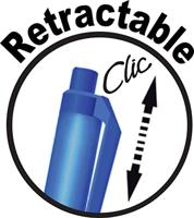 12x Bic Soft Feel balpen zwart medium - thumbnail