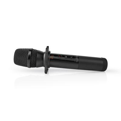 Draadloze microfoon | 20 kanalen | 1 microfoon | 10 uur gebruikstijd | Ontvanger | Zwart Draadloze microfoon | 20 kanalen | 1 microfoon | 10 uur gebruikstijd | Ontvanger | Zwart