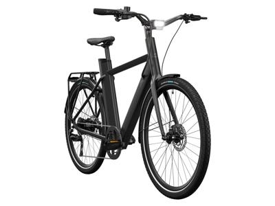 CRIVIT Urban elektrische fiets 3.0 X kettingaandrijving (All Black)