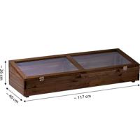 dobar Broeikasopzet voor kweekbak (117x40x26cm) - thumbnail