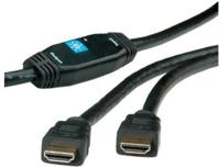 ROLINE HDMI High Speed Kabel, met repeater, 30 m - thumbnail