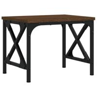 VidaXL Printerstandaard 40x30x31 cm bewerkt hout bruin eikenkleur - thumbnail
