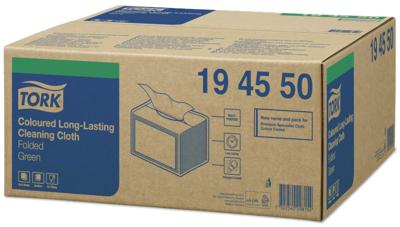 Reinigingsdoek tork w8 premium 1laags groen Reinigingsdoek tork w8 premium 1laags groen