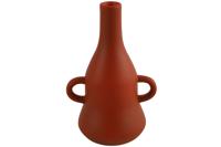 Kandelaar fles m/2xoor Piper red-L12B15,5H23CM - thumbnail