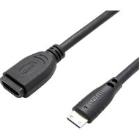 VALUE HDMI-adapterkabel HDMI - HDMI Mini, female/male - thumbnail