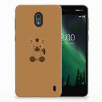 Nokia 2 Telefoonhoesje met Naam Baby Hyena - thumbnail