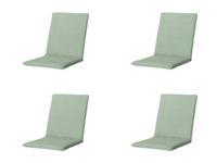 Stapelstoel kussen universeel ca. 97x49 cm Napels kaki water repellent coating (4 stuks) Madison - Madison - thumbnail