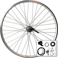 Achterwiel 28" Nexus 3V RN ZAC 2000 RVS spaken zilver - thumbnail