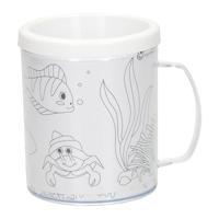 Duckiez Kleur je eigen mok onderwaterwereld - thumbnail