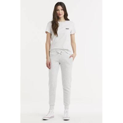Superdry tapered fit joggingbroek lichtgrijs Superdry tapered fit joggingbroek lichtgrijs