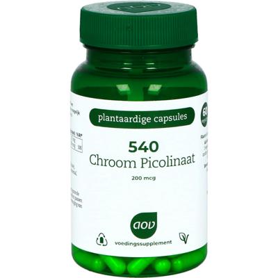 AOV 540 Chroom Picolinaat 200mcg Vegacaps