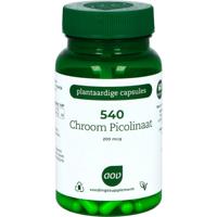AOV 540 Chroom Picolinaat 200mcg Vegacaps - thumbnail