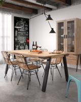 Kave Home Hanglamp 'Dione' 3-lamps, kleur zwart - thumbnail