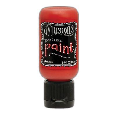 Ranger Ink Ranger • dylusions paint flip cap bottle postbox red 29ml