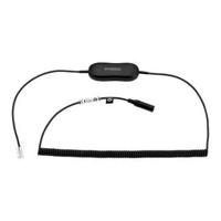 Jabra Evolve 30/40/80 Smart Converter-kabel 3,5 mm jack naar RJ9 voor vaste telefoons - thumbnail
