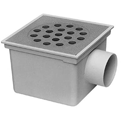 Plieger Vloerput vd Berg Met Emmer Met RVS Rooster ABS 200x200 mm Met Zijuitlaat Plieger Vloerput vd Berg Met Emmer Met RVS Rooster ABS 200x200 mm Met Zijuitlaat