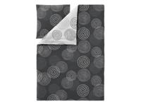 LIVARNO Renforcé dekbedovertrek 140 x 200 cm (Cirkels) - thumbnail