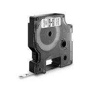 Huismerk DYMO D1 43613/S0720780 Labeltape 6mm Zwart op Wit - thumbnail