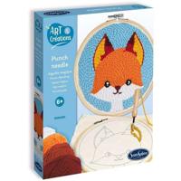 Borduren met magische naald - SENTOSFEER - Kunst & Creaties - Punchnaald - Vos - Introductie tot haken - Vanaf 6 jaar - thumbnail