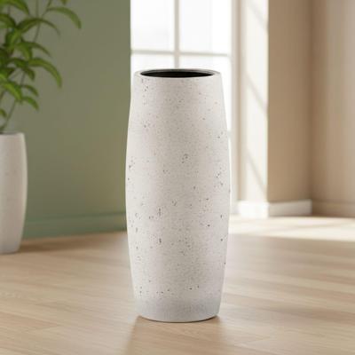Grigio Modern Vase 30x70cm Antique White