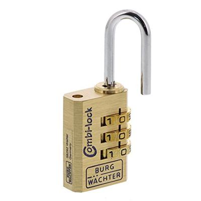 Burg Wächter 2851 Hangslot 22.50 mm Messing Cijferslot