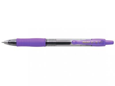 Pilot G-2-07 Plus roller, medium, violet