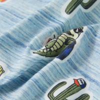 Kindershirt 140 gemengd blauw - thumbnail
