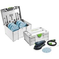 Festool ETS EC 150/5 EQ-SYS GR Excenterschuurmachine + SYS-STF D150 GR-Set in Systainer - 578272 - thumbnail