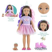 Modepop - COROLLE - Luna Unicorn - 28 cm - 4 accessoires - vanaf 4 jaar - thumbnail