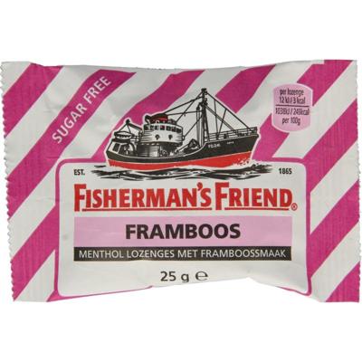 Fisherman'S Friend Fisherman'S Friend Framboos Suikervrij (25g) Fisherman'S Friend Fisherman'S Friend Framboos Suikervrij (25g)