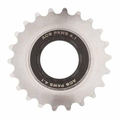 Freewheel BMX 22t 3/32 ACS Paws 4.1 nikkel zwart