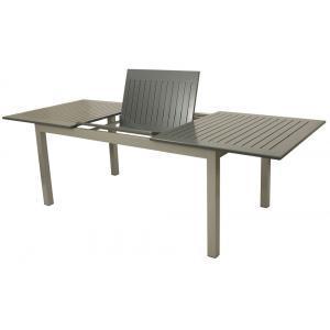 Uitschuifbare tuintafel aluminium 174/244 grijs Uitschuifbare tuintafel aluminium 174/244 grijs