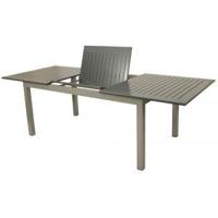 Uitschuifbare tuintafel aluminium 174/244 grijs - thumbnail