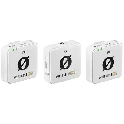 RØDE Wireless ME Dual draadloze dasspeldmicrofoon wit