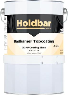 Holdbar Badkamer Topcoating Mat Antislip 2,5 kg Holdbar Badkamer Topcoating Mat Antislip 2,5 kg