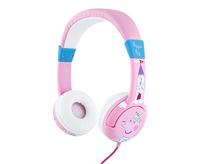 OTL Technologies Junior Peppa Pig Princess Peppa Pig Peppa (gevoerde beugel, volumebegrenzing tot 85 dB, kleurrijk Peppa Pig design, voor jongens en meisjes) roze/wit - thumbnail