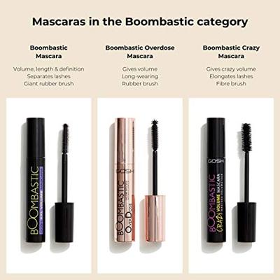 Gosh Boombastic XXL Swirl Volume Mascara 13ml 001 Black Gosh Boombastic XXL Swirl Volume Mascara 13ml 001 Black