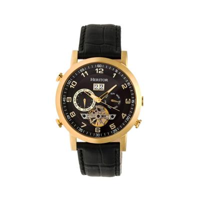 Heritor Automatic Edmond HERHR6204 Heren Horloge 43mm 5 ATM