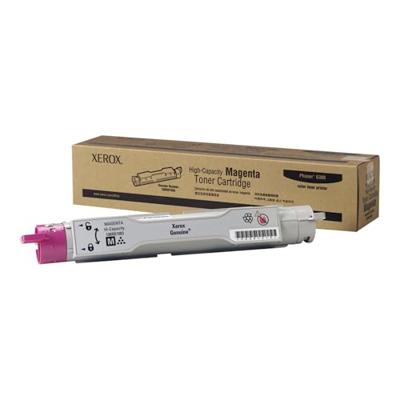 Xerox Hoge capaciteit tonercartridge, magenta, Phaser 6300 (werkt niet met PHASER 6350) Xerox Hoge capaciteit tonercartridge, magenta, Phaser 6300 (werkt niet met PHASER 6350)