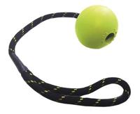 Happy Pet tough toys floater rubber bal touw assorti - thumbnail